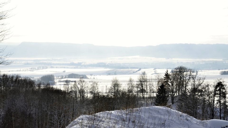 Hejšovina a Broumovské stěny - výhled z Homole