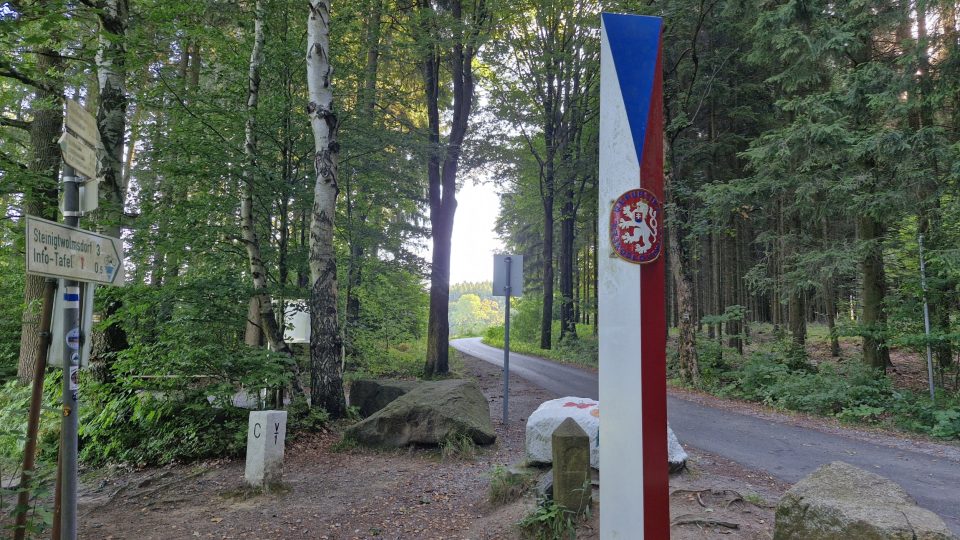 Česko-německá hranice Severní | foto: Václav Müller, Český rozhlas Česko-německá hranice Severní