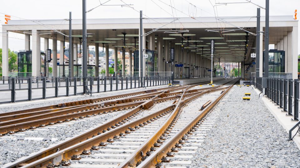 Nové nádraží v Bubnech | foto: Správa železnic Nové nádraží v Bubnech