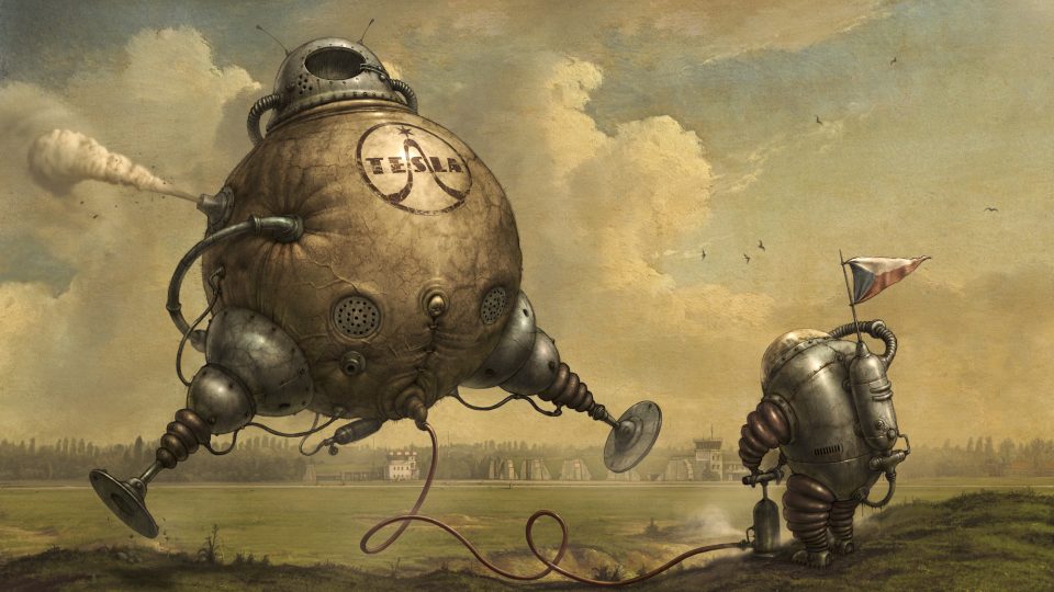 Startování Bubblebota, 2010, Adolf Lachman