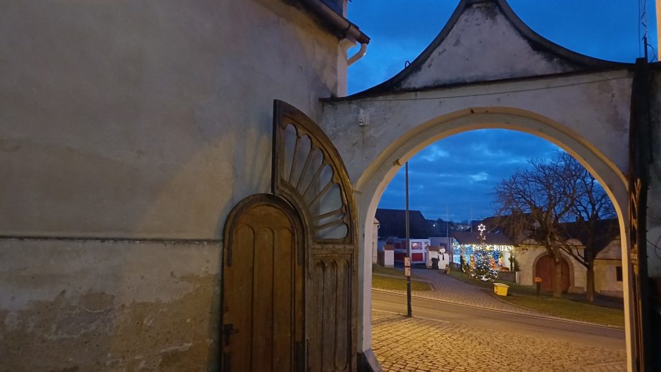 Adventní výzdoba v Koterově