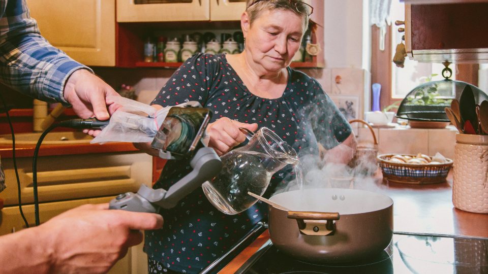 Ludmila Vačkářová v akci