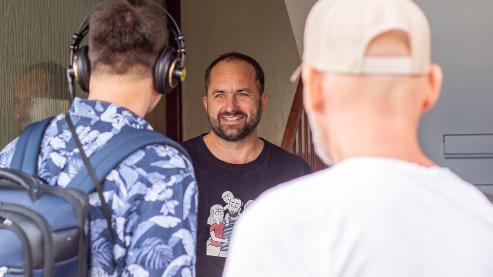 Přivítání s Lukášem Pařízkem | foto: Martin Čuřík Přivítání s Lukášem Pařízkem