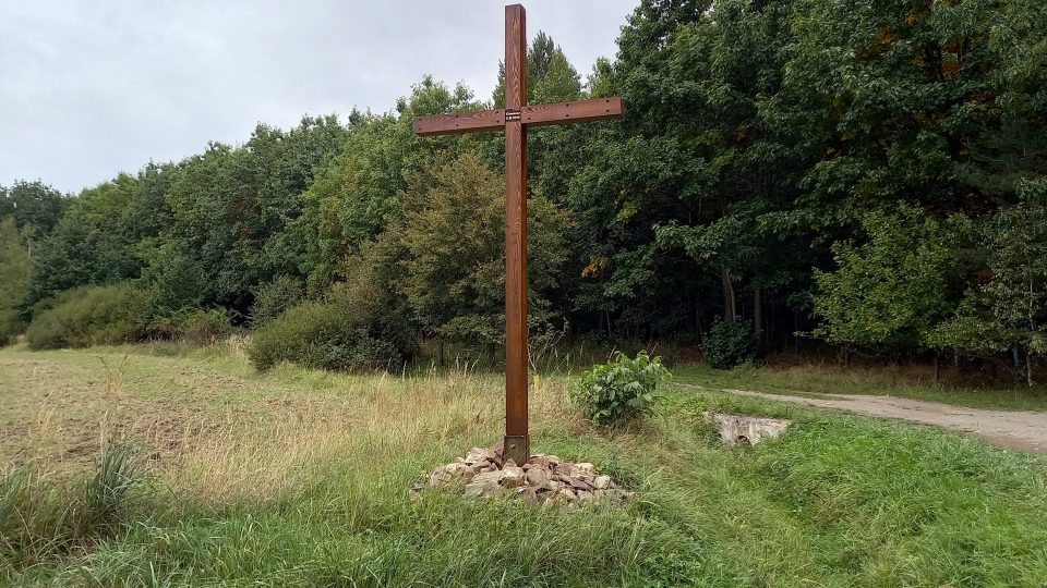 Kříž vysvěcený v roce 2012 | foto: Anděla Blažková, Český rozhlas Kříž vysvěcený v roce 2012