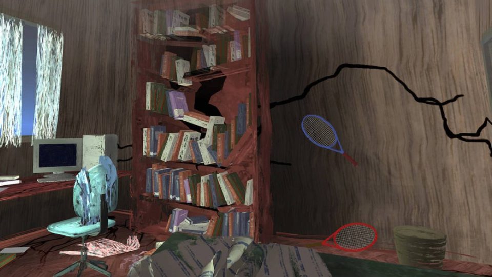 Ukázka z virtuálního filmu Tmání