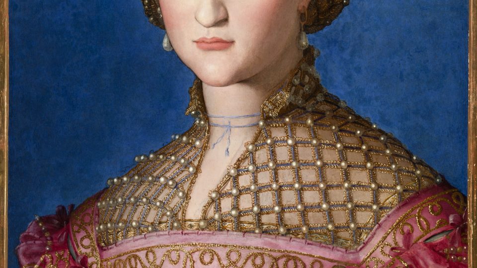 Agnolo Bronzino, Portrét Eleonory z Toleda, asi 1543