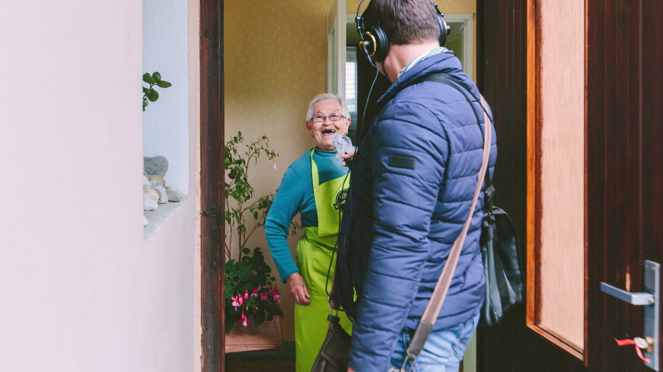 Františka Lysoňková nás uvítala s úsměvem