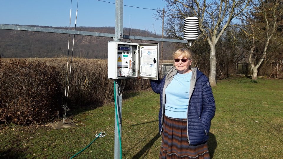 Dobrovolná meteoroložka Zdenka Polanecká pozoruje počasí už od dětství