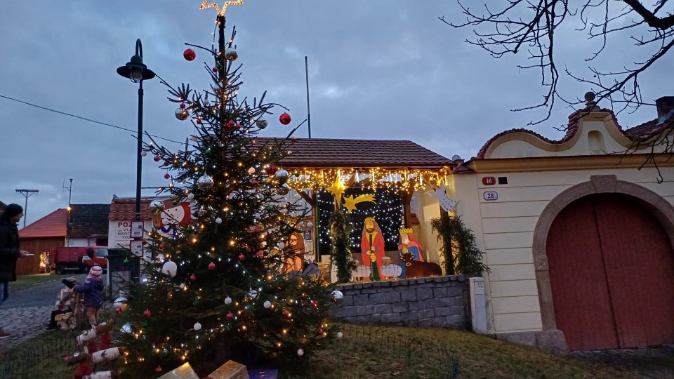 Adventní výzdoba v Koterově