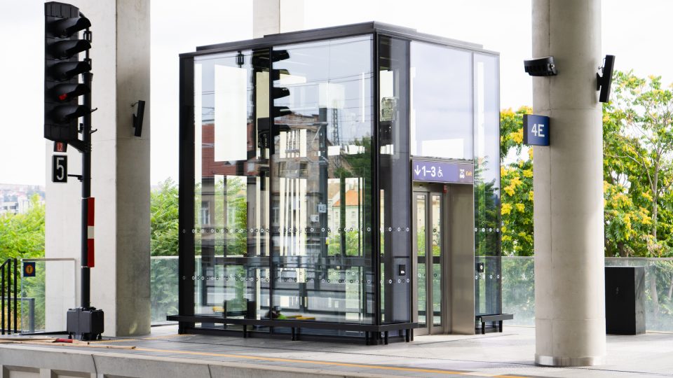 Nové nádraží v Bubnech | foto: Správa železnic Nové nádraží v Bubnech