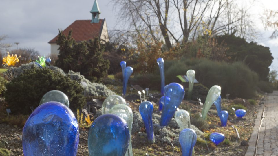 Křišťálová zahrada v Botanické zahradě Praha