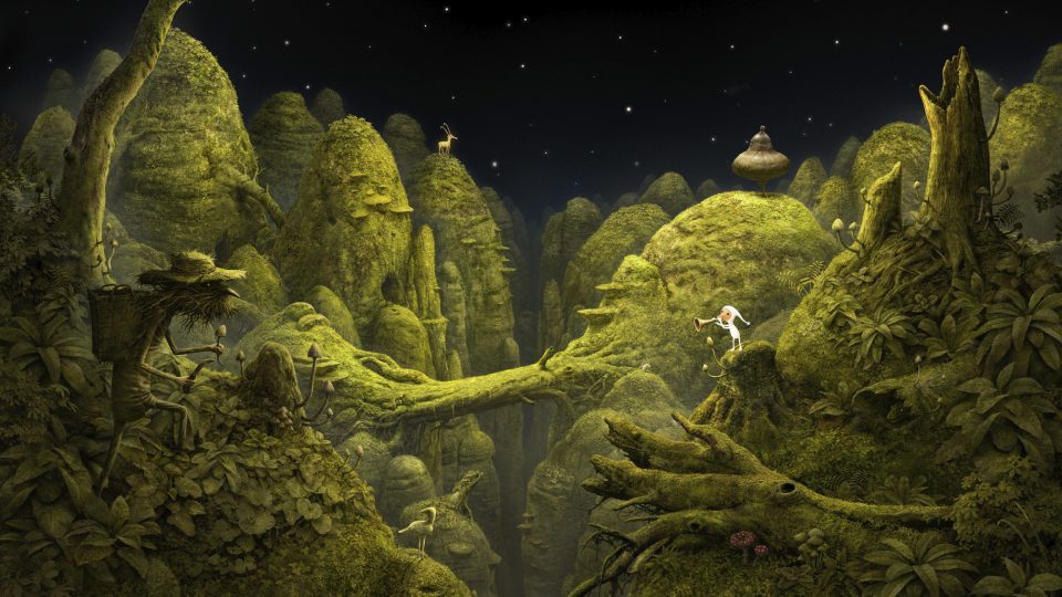 Samorost 3, 2016, počítačová hra studia Amanita Design, Adolf Lachman