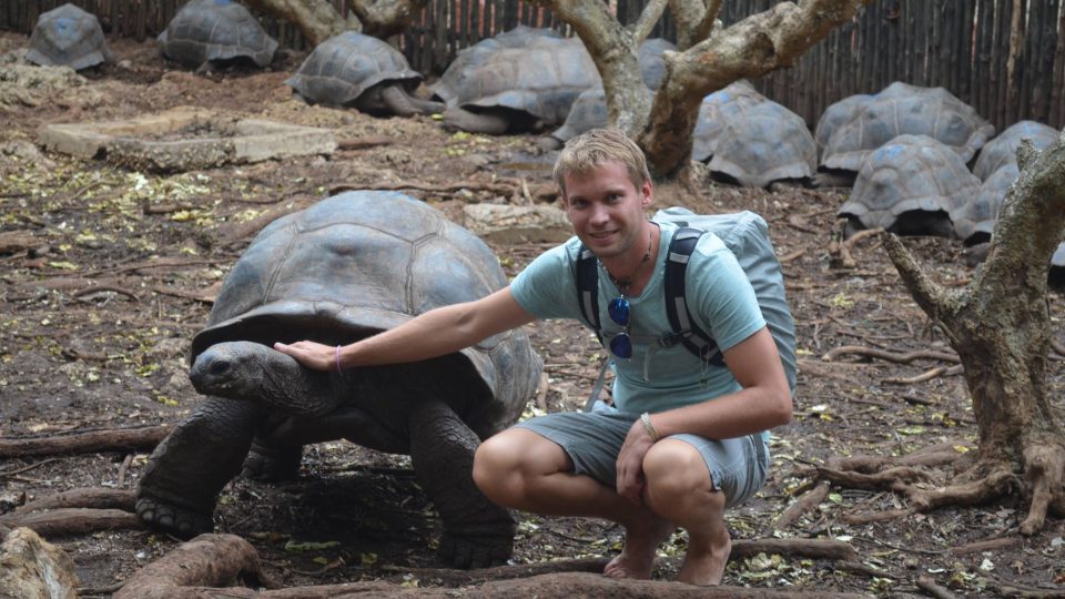 Zoolog Stanislav Cigánek - foto Afrika