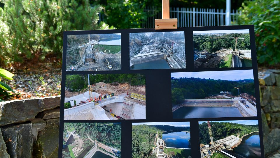 Nový bezpečnostní přeliv Hostivařské přehrady