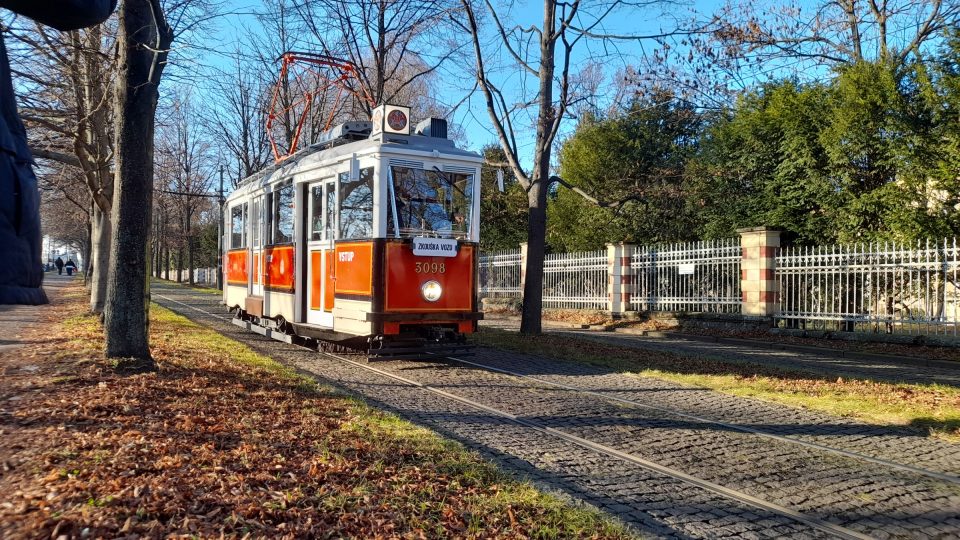 Historická tramvaj mevro