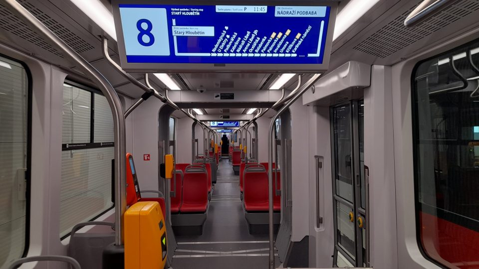 Tramvaj Škoda 52T | foto: Kryštof Jiřík, Český rozhlas Tramvaj Škoda 52T