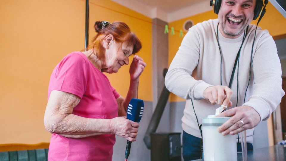 Dagmar Šimurdová s Patrikem Rozehnalem