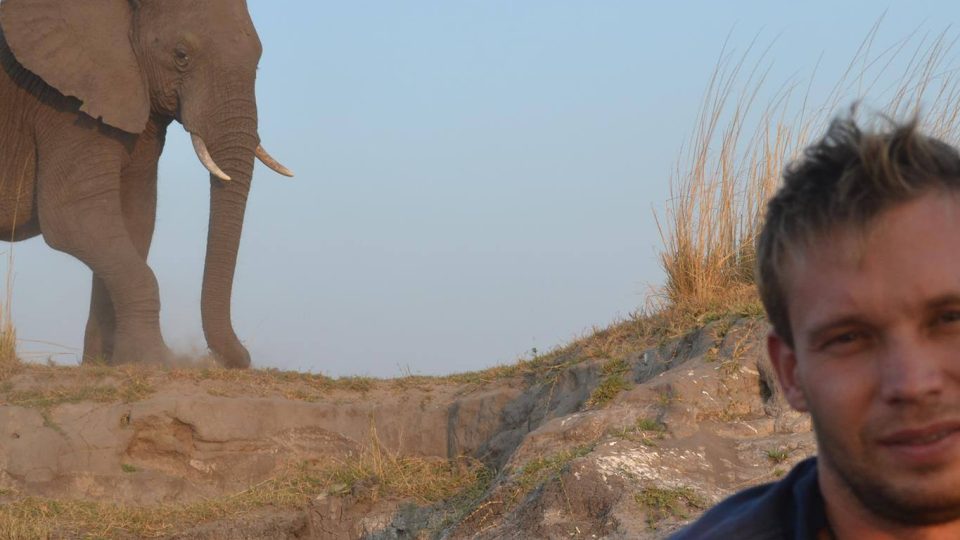 Zoolog Stanislav Cigánek - foto Afrika