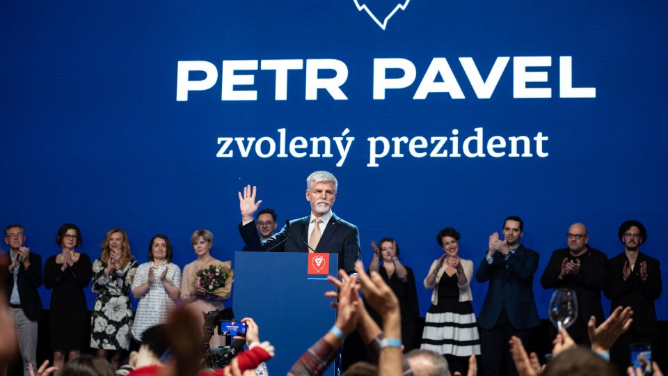 Petr Pavel po vyhlášení výsledků voleb
