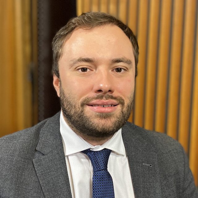 Pražský radní pro správu majetku Jan Chabr za Spojené síly pro Prahu | foto: Tereza Čistotová,  Český rozhlas