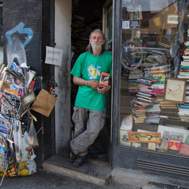 Antikvariář Jiří Novák | foto: Jana Myslivečková,  Český rozhlas