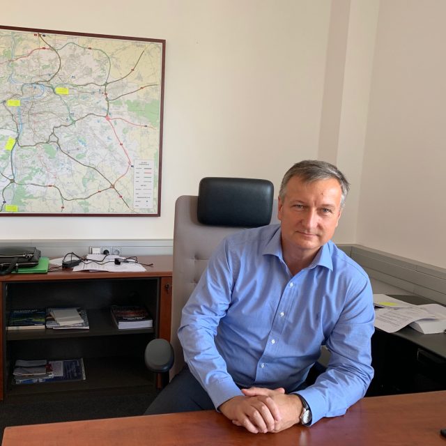 Generální ředitel Technické správy komunikací Jozef Sinčák | foto: Kristýna Vašíčková,  Český rozhlas