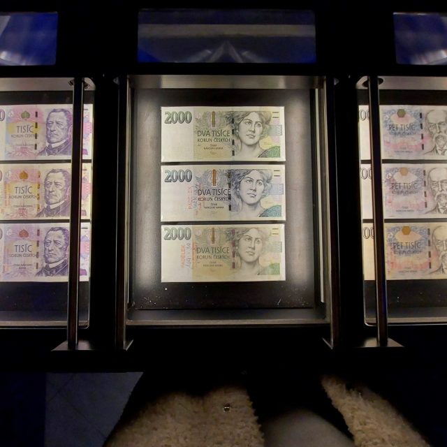 Výstava Lidé a peníze v České národní bance | foto: Sabina Vosecká,  Český rozhlas