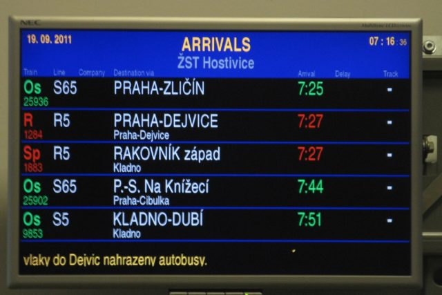 Vlaky už znova jezdí z Hostivice na pražský Smíchov  (archivní foto) | foto: Pavel Pavlas