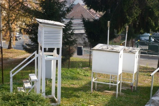 Meteorologické měřící přístroje | foto: Vladan Dokoupil