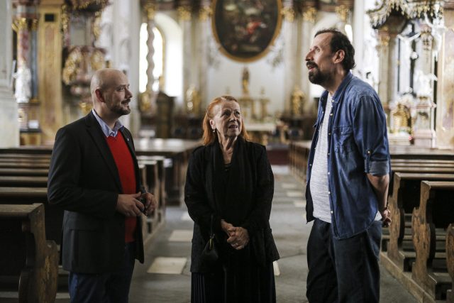 V hlavních rolích filmu Velká premiéra uvidíte Pavla Šimčíka a Ivu Janžurovou | foto: Falcon