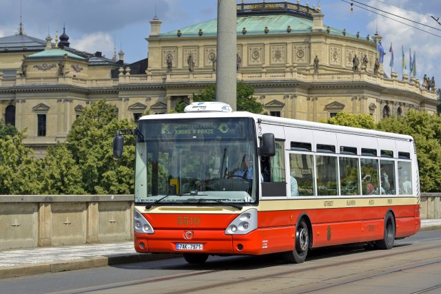 Irisbus Citelis 3510 | foto: Václav Holič,  Dopravní podnik hl. m. Prahy