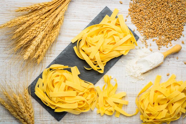 Tagliatelle - tradiční italské dlouhé ploché nudle  (ilustrační foto) | foto: Fotobanka Shutterstock