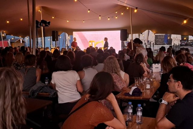 Terapie sdílením Live | foto: Sabina Vosecká,  Český rozhlas