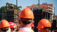 Prohlídka postupu stavebních prací na modernizovaném úseku Praha-Bubny – Praha-Výstaviště